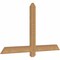 Ekena Millwork Eugene Smooth Timber Gable Bracket, Western Red Cedar, 48"W x 28"H x 1 1/2"D x 3 1/2"F, 14/12 Pitch GBW048X28X0204EUG00SWR - alternate 5